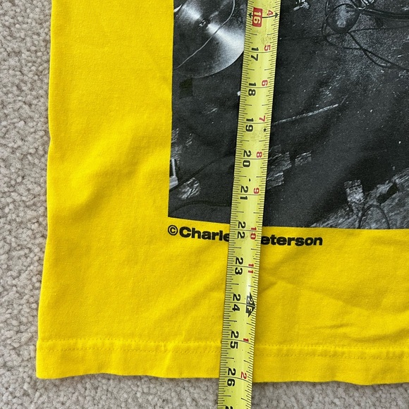 Pleasures x Charles Peterson x Nirvana Negative Creep Yellow long-sleeve shirt - Picture 6 of 6